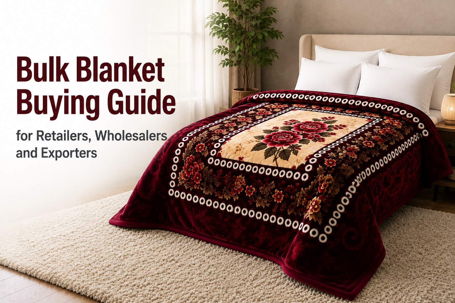 Bulk Blanket Buying Guide for Retailers, Wholesalers and Exporters